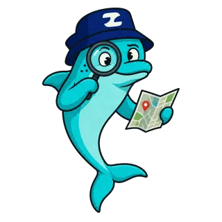Zenfin mascot searching